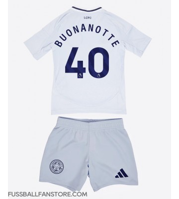 Leicester City Facundo Buonanotte #40 Replik 3rd trikot Kinder 2024-25 Kurzarm (+ Kurze Hosen)